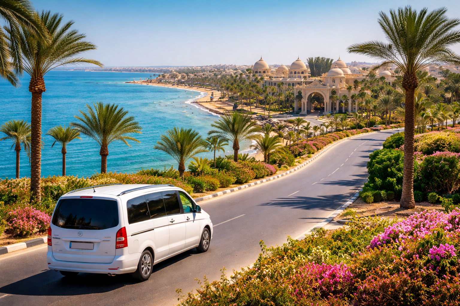 Cât durează transferul de la aeroportul Hurghada la Xanadu Makadi Bay?