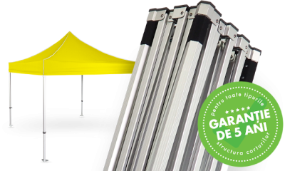 Pot folosi un generator pentru alimentarea cu energie a cortului pliabil?